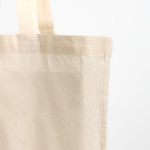 Saco de algodão 100%, asas compridas, ideal para as compras 140 g/m2