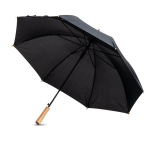 Guarda-chuva automático com punho de madeira de 8 painéis e Ø106 cor preto
