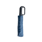 Guarda-chuva dobrável com punho tipo mosquetão de 8 painéis Ø100 cor azul-marinho