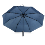 Guarda-chuva dobrável com punho tipo mosquetão de 8 painéis Ø100 cor azul-marinho