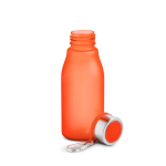 Garrafa de plástico reciclado estilo mate com mosquetão 350 ml cor vermelho