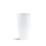Copo de plástico reutilizável ideal para festas, feito na UE 400 ml cor translúcido