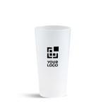 Copo de plástico reutilizável ideal para festas, feito na UE 400 ml
