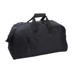 Saco desportivo com amplo bolso frontal e pega dupla cor preto primeira vista
