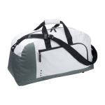 Saco desportivo com amplo bolso frontal e pega dupla cor branco primeira vista