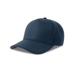 Boné à camionista de material ecológico com estampado 3D 230 g/m2 cor azul-marinho