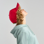Boné à camionista de material ecológico com estampado 3D 230 g/m2