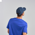 Boné de poliéster reciclado aveludado de 6 painéis 135 g/m2