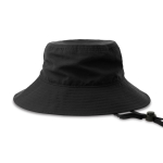 Chapéu-panamá em nylon reciclado resistente à água 120 g/m² cor preto