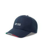 Boné de basebol de poliéster reciclado com pala italiana 220 g/m2