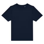 T-shirt de algodão, corte tubular adaptável, criança 150 g/m2 B&C cor azul-marinho
