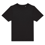 T-shirt 100% de algodão de manga curta para crianças 190 g/m2 B&C cor preto