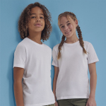 T-shirt de algodão resistente, toque macio, para crianças 190 g/m2 B&C