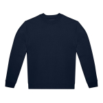 Camisola unissexo de algodão e poliéster, gola redonda 280 g/m2 B&C cor azul-marinho