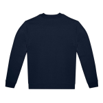 Camisola unissexo de algodão e poliéster, gola redonda 280 g/m2 B&C cor azul-marinho