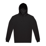 Camisola de capuz sustentável, unissexo e corte relaxado 280 g/m2 B&C cor preto