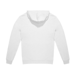 Camisola de capuz sustentável, unissexo e corte relaxado 280 g/m2 B&C cor branco
