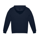 Camisola de capuz sustentável, unissexo e corte relaxado 280 g/m2 B&C cor azul-marinho