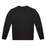 Camisola unissexo de materiais eco com corte casual 280 g/m2 B&C cor preto
