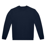 Camisola unissexo de materiais eco com corte casual 280 g/m2 B&C cor azul-marinho