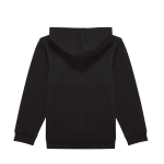 Camisola de capuz e fecho de correr de algodão 280 g/m2 B&C cor preto