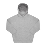 Camisola unissexo ecológica oversize com capuz 350 g/m2 B&C cor cinzento mesclado