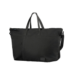 Saco de desporto de plástico oceânico reciclado 300 g/m2 cor preto