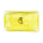 Escalfeta retangular reutilizável de calor instantâneo cor amarelo primeira vista