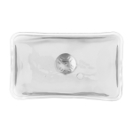 Escalfeta retangular reutilizável de calor instantâneo cor transparente primeira vista