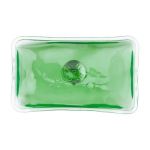Escalfeta retangular reutilizável de calor instantâneo cor verde-claro primeira vista