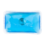 Escalfeta retangular reutilizável de calor instantâneo cor azul-claro primeira vista