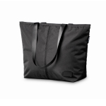 Saco térmico feito de plástico oceânico reciclado 180 g/m2 cor preto