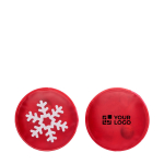 Escalfeta natalícia reutilizável ideal para bolsos ou luvas cor vermelho vista principal