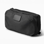 Bolsa para acessórios tecnológicos feita de plástico oceânico 56 g/m2 cor preto