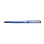 Caneta clássica de qualidade tinta azul Waterman Graduate Allure cor azul primeira vista