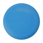 Frisbee personalizado com logo serigrafado para eventos Santa Mónica cor azul-claro primeira vista
