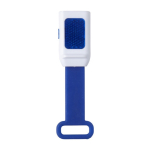 Luz LED para bicicleta com correia de silicone para fixação cor azul segunda vista