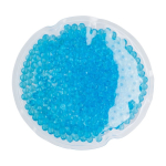 Saquinho circular de esferas de água para arrefecer ou aquecer cor azul-claro primeira vista