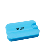 Acumulador de frio reutilizável com gel de refrigeração cor azul-claro vista principal