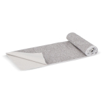 Toalha em RPET com tecnologia de secagem rápida 200 g/m² 30x80 cm cor branco/cinzento