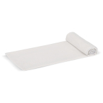 Toalha em RPET com tecnologia de secagem rápida 200 g/m² 30x80 cm cor branco/cinzento segunda vista