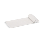 Toalha de RPET com tecnologia de secagem rápida 200 g/m² 50x100 cm cor branco/cinzento segunda vista