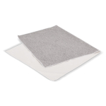 Toalha de RPET com tecnologia de secagem rápida 200 g/m² 50x100 cm cor branco/cinzento quinta vista