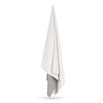 Toalha em RPET com tecnologia de secagem rápida 200 g/m² 70 x 140 cm cor branco/cinzento sexta vista
