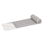 Toalha de RPET com tecnologia de secagem rápida 200 g/m² 100x180 cm cor branco/cinzento