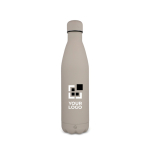 Garrafa de aço inoxidável reciclado com acabamento aveludado 750 ml vista principal