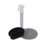 Pulverizador e pano de limpeza para vidro e todo o tipo de superfícies cor preto quarta vista