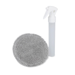Pulverizador e pano de limpeza para vidro e todo o tipo de superfícies cor branco terceira vista