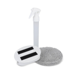 Pulverizador e pano de limpeza para vidro e todo o tipo de superfícies cor branco quarta vista