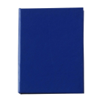 Notas adesivas com papéis de diferentes tamanhos e cores cor azul primeira vista